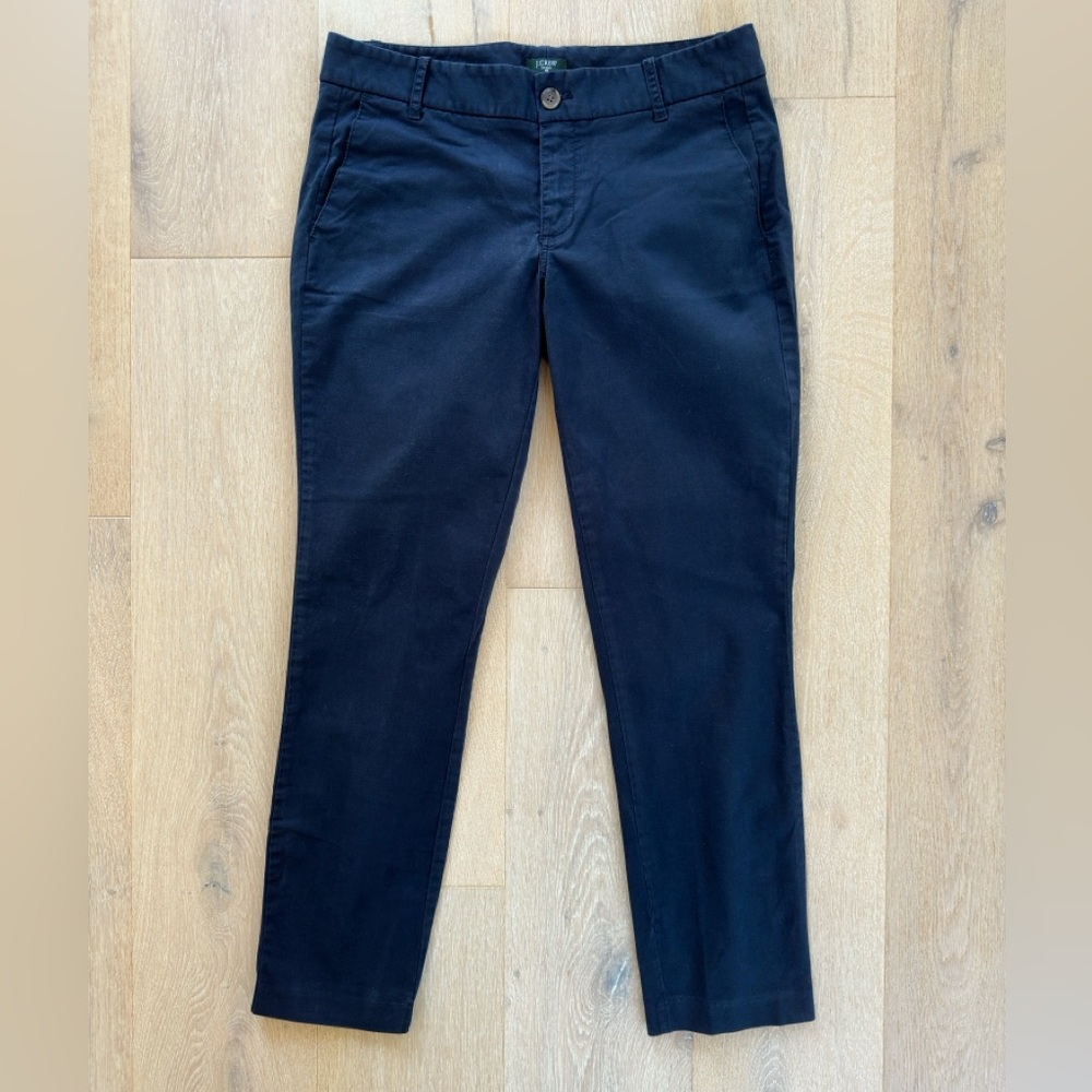 J. Crew Stretch Black Pants